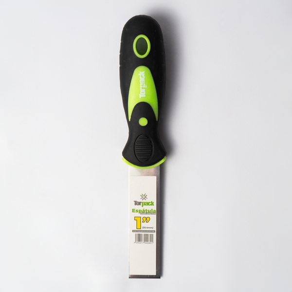 ESPATULA AC PLANA FLEXIBLE  1″ MANGO PLASTICO