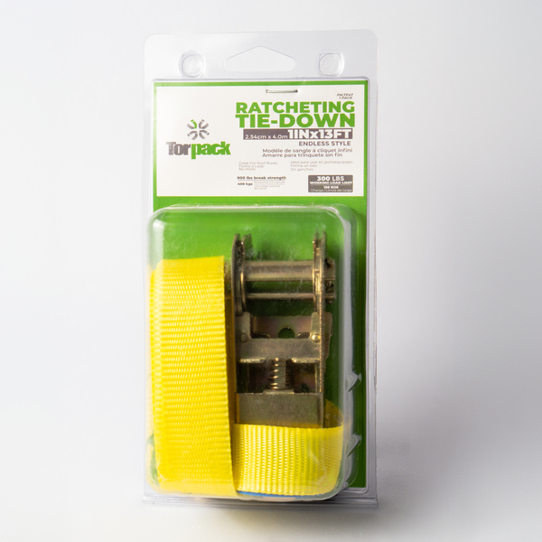 CORREA 1″x13′ C/ RATCHET S/GANCHO
